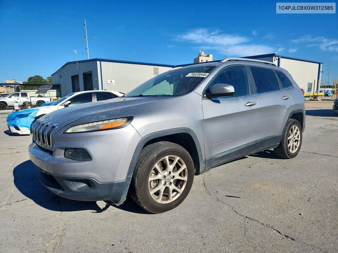 JEEP CHEROKEE 2016, VIN 1C4PJLCBXGW312585