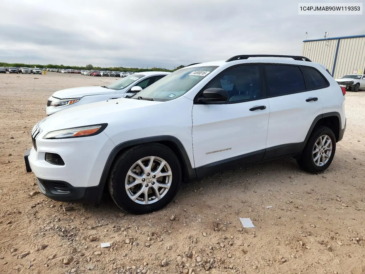 JEEP CHEROKEE 2016, VIN 1C4PJMAB9GW119353