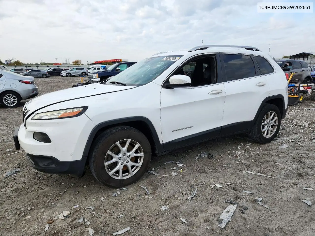 JEEP CHEROKEE 2016, VIN 1C4PJMCB9GW202651