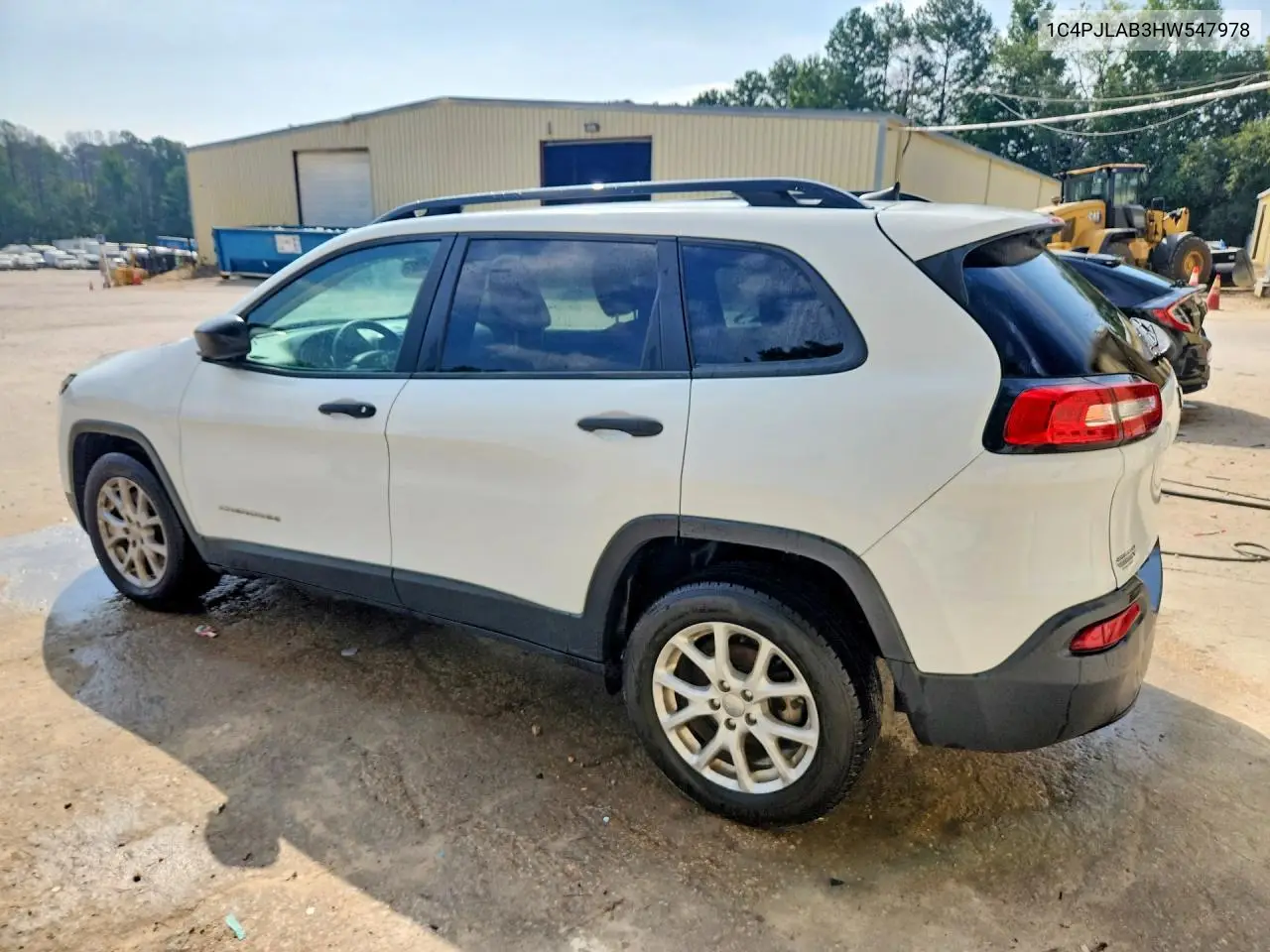 2017 JEEP CHEROKEE VIN 1C4PJLAB3HW547978 — фото 2