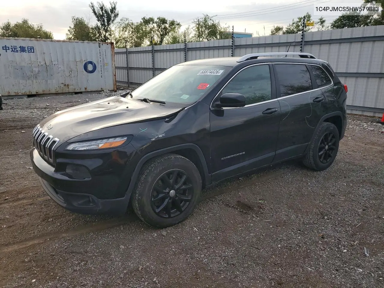JEEP CHEROKEE 2017, VIN 1C4PJMCS5HW579883