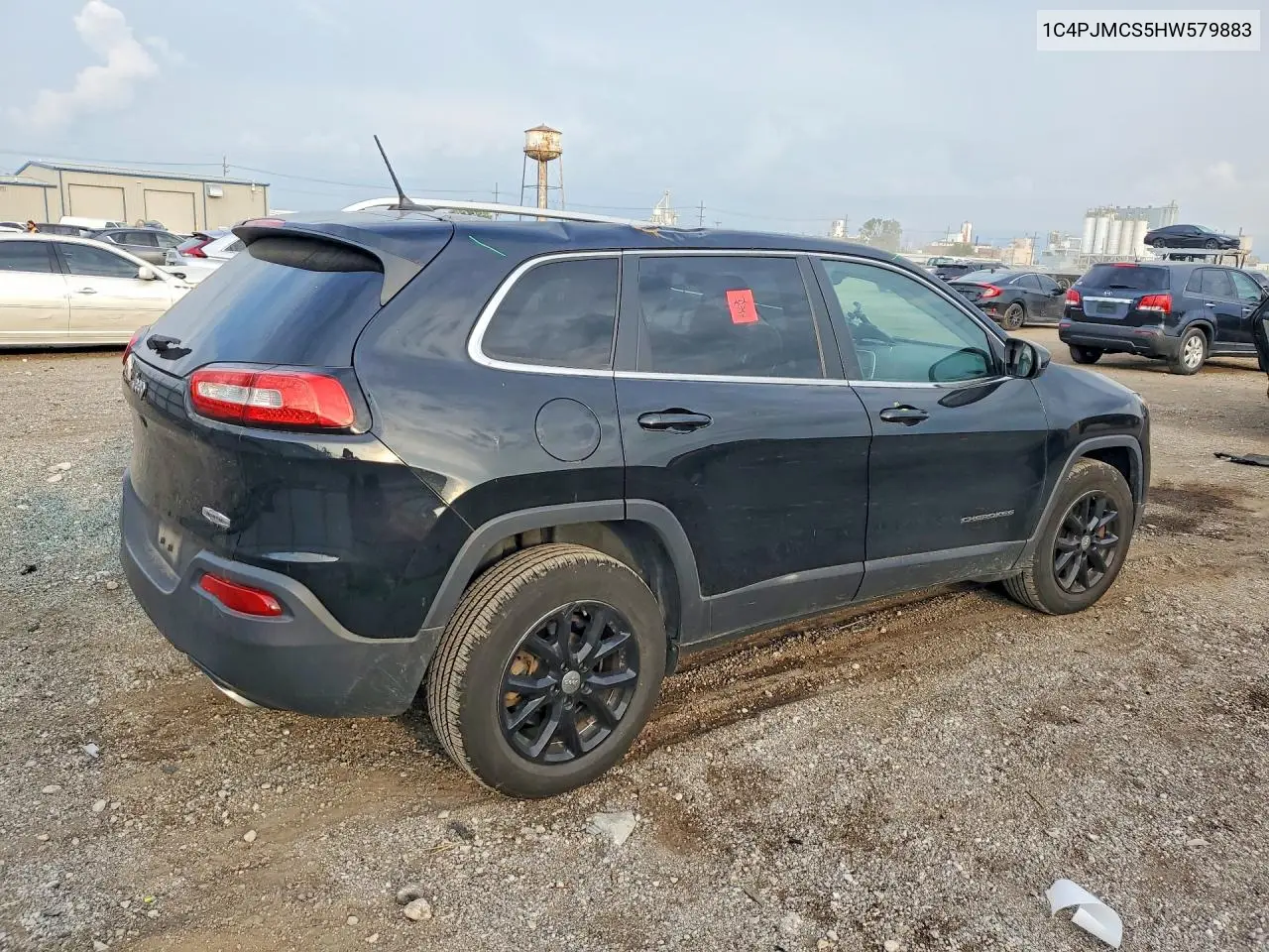 2017 JEEP CHEROKEE VIN 1C4PJMCS5HW579883 — фото 3
