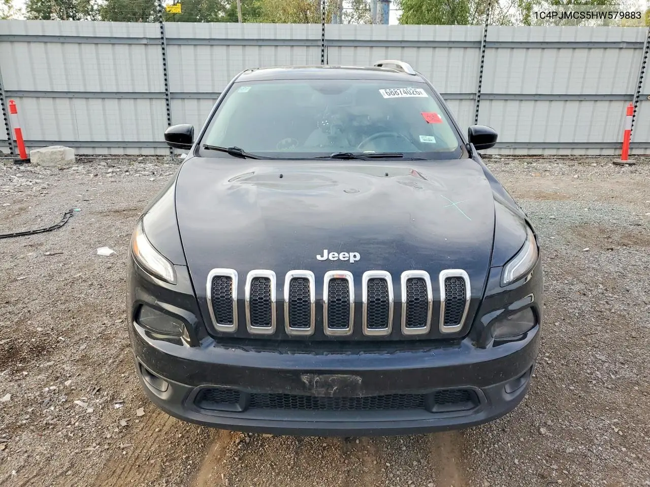 2017 JEEP CHEROKEE VIN 1C4PJMCS5HW579883 — фото 5