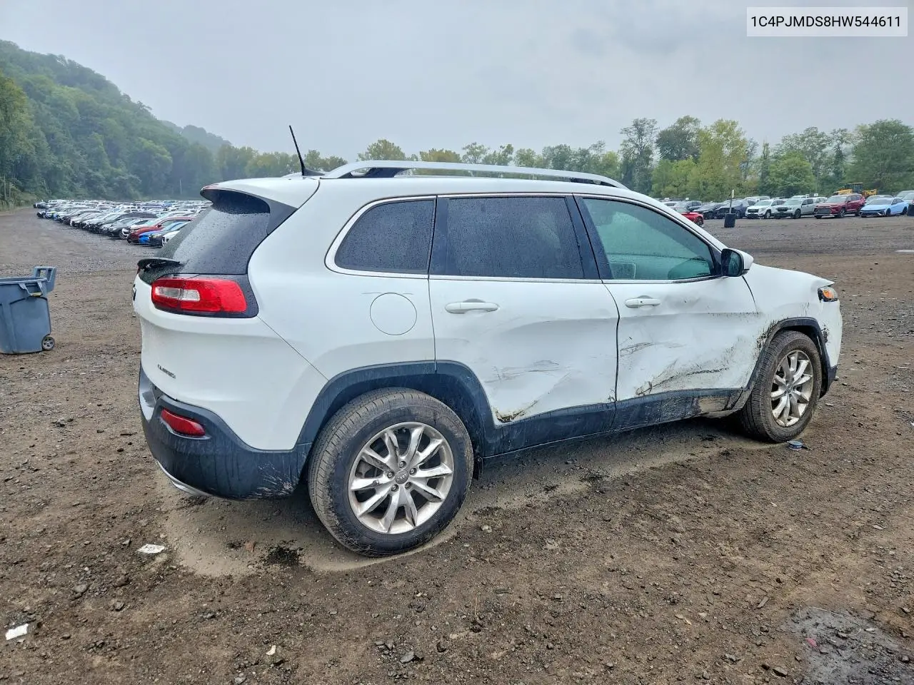 2017 JEEP CHEROKEE VIN 1C4PJMDS8HW544611 — фото 3