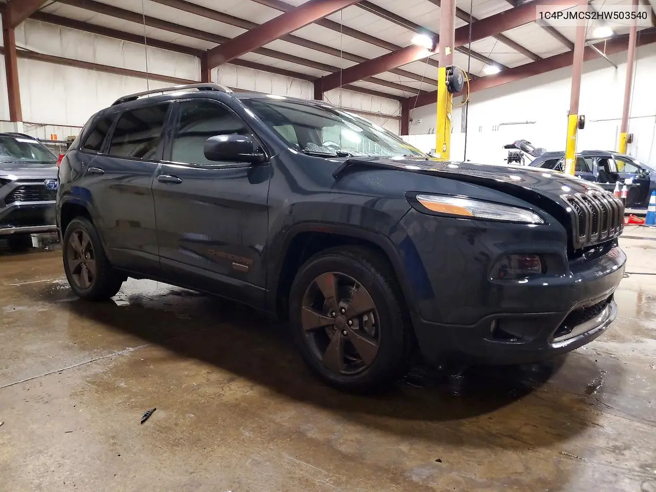 2017 JEEP CHEROKEE VIN 1C4PJMCS2HW503540 — фото 4