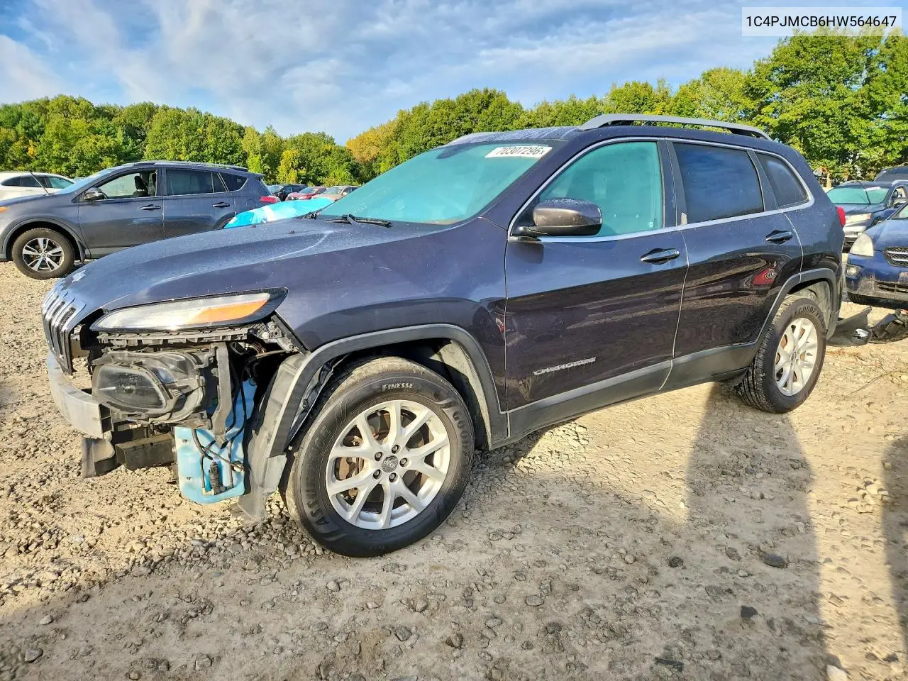 JEEP CHEROKEE 2017, VIN 1C4PJMCB6HW564647