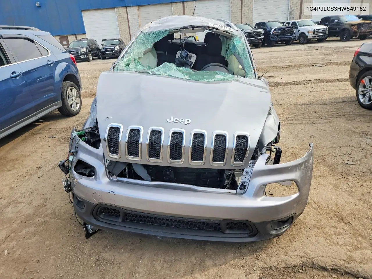 2017 JEEP CHEROKEE VIN 1C4PJLCS3HW549162 — фото 5