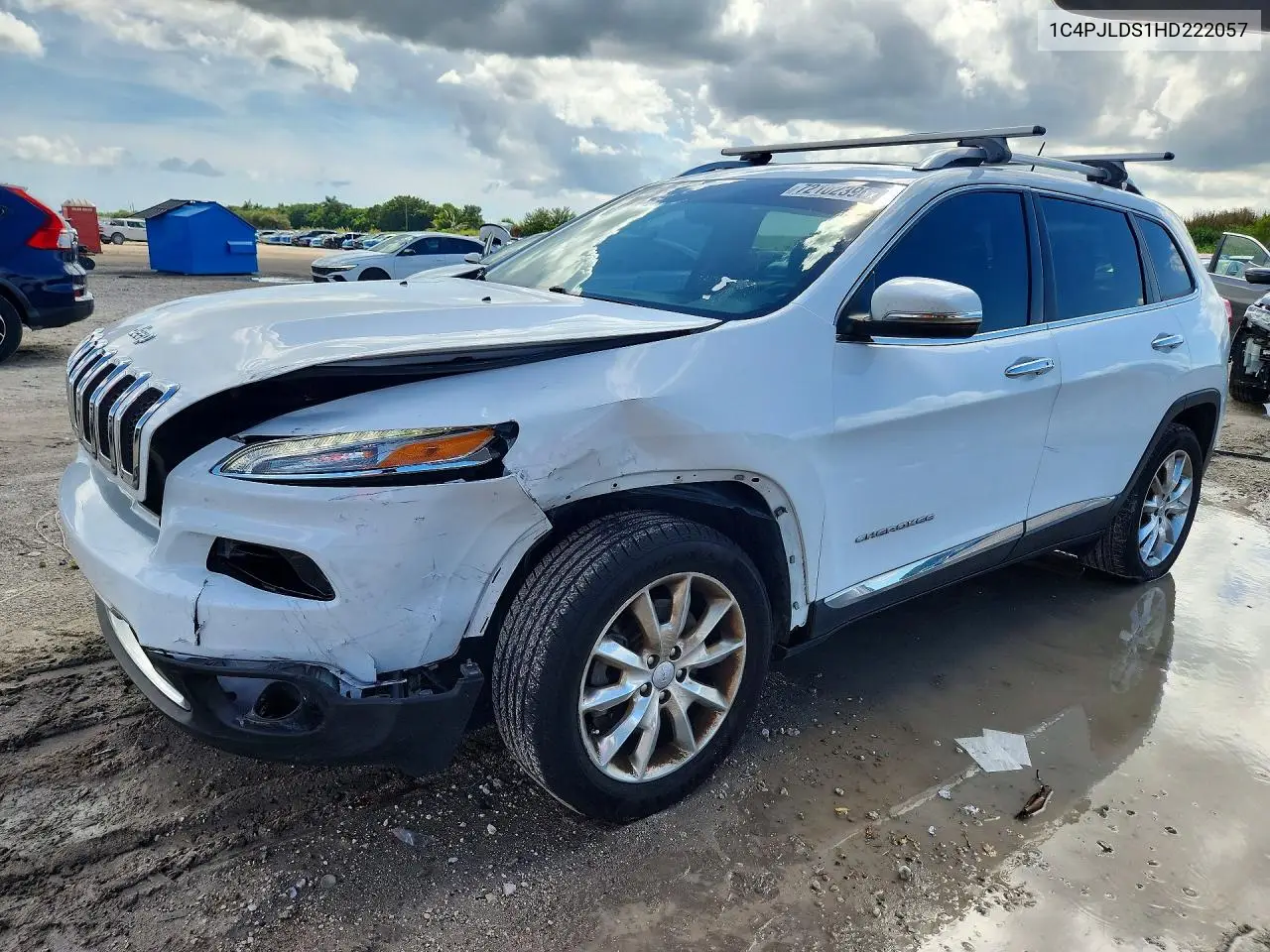 JEEP CHEROKEE 2017, VIN 1C4PJLDS1HD222057