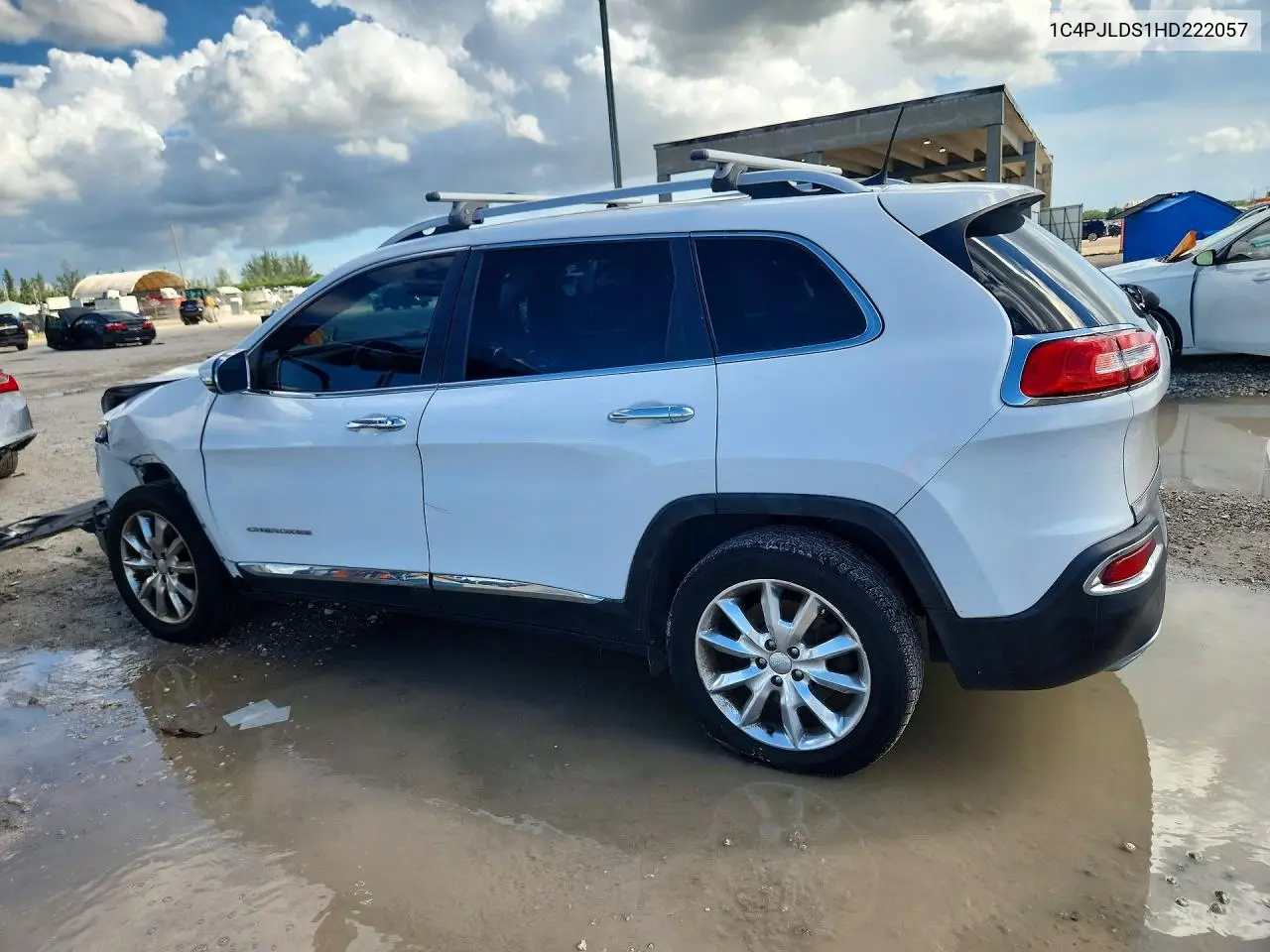 2017 JEEP CHEROKEE VIN 1C4PJLDS1HD222057 — фото 2