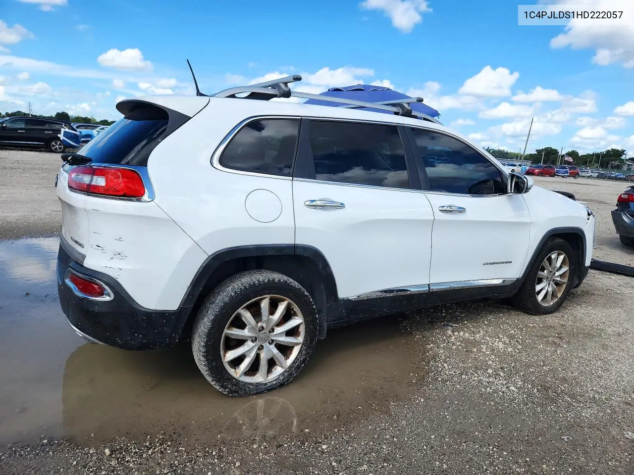 2017 JEEP CHEROKEE VIN 1C4PJLDS1HD222057 — фото 3