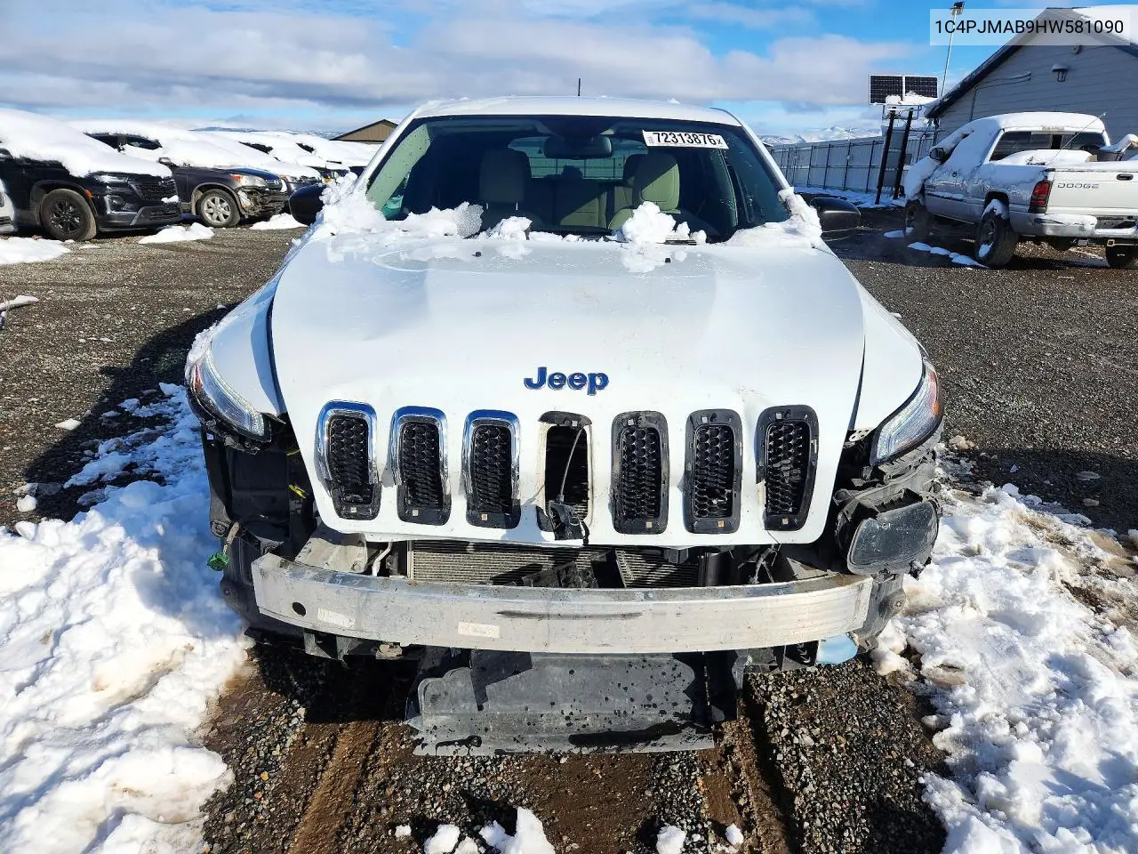 JEEP CHEROKEE 2017, VIN 1C4PJMAB9HW581090