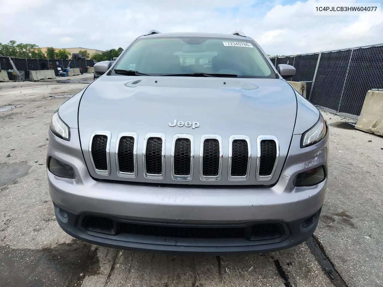 2017 JEEP CHEROKEE VIN 1C4PJLCB3HW604077 — фото 5