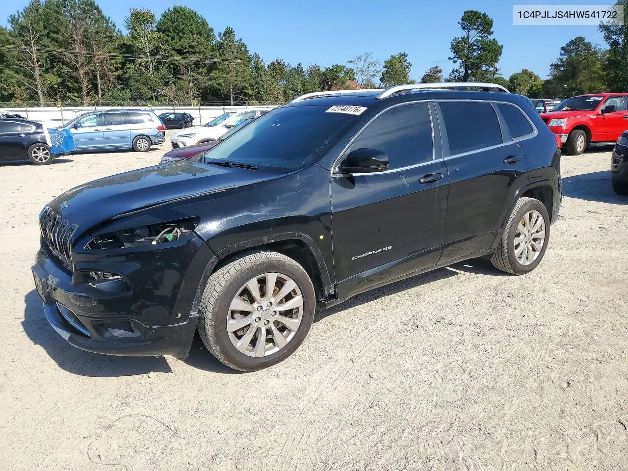 JEEP CHEROKEE 2017, VIN 1C4PJLJS4HW541722