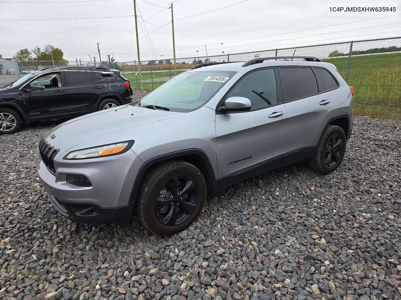 JEEP CHEROKEE 2017, VIN 1C4PJMDSXHW635945