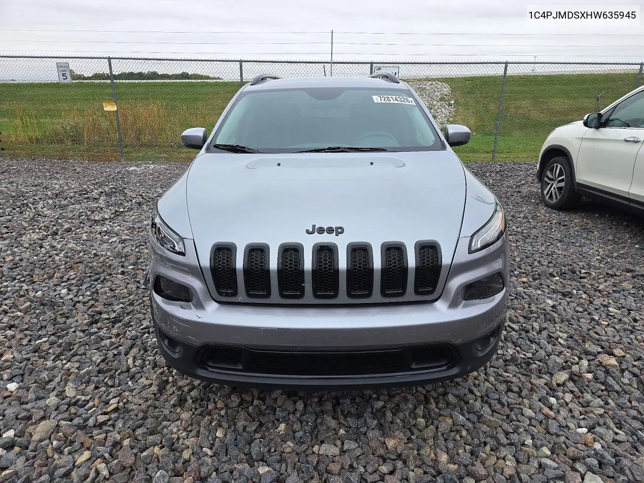 2017 JEEP CHEROKEE VIN 1C4PJMDSXHW635945 — фото 5