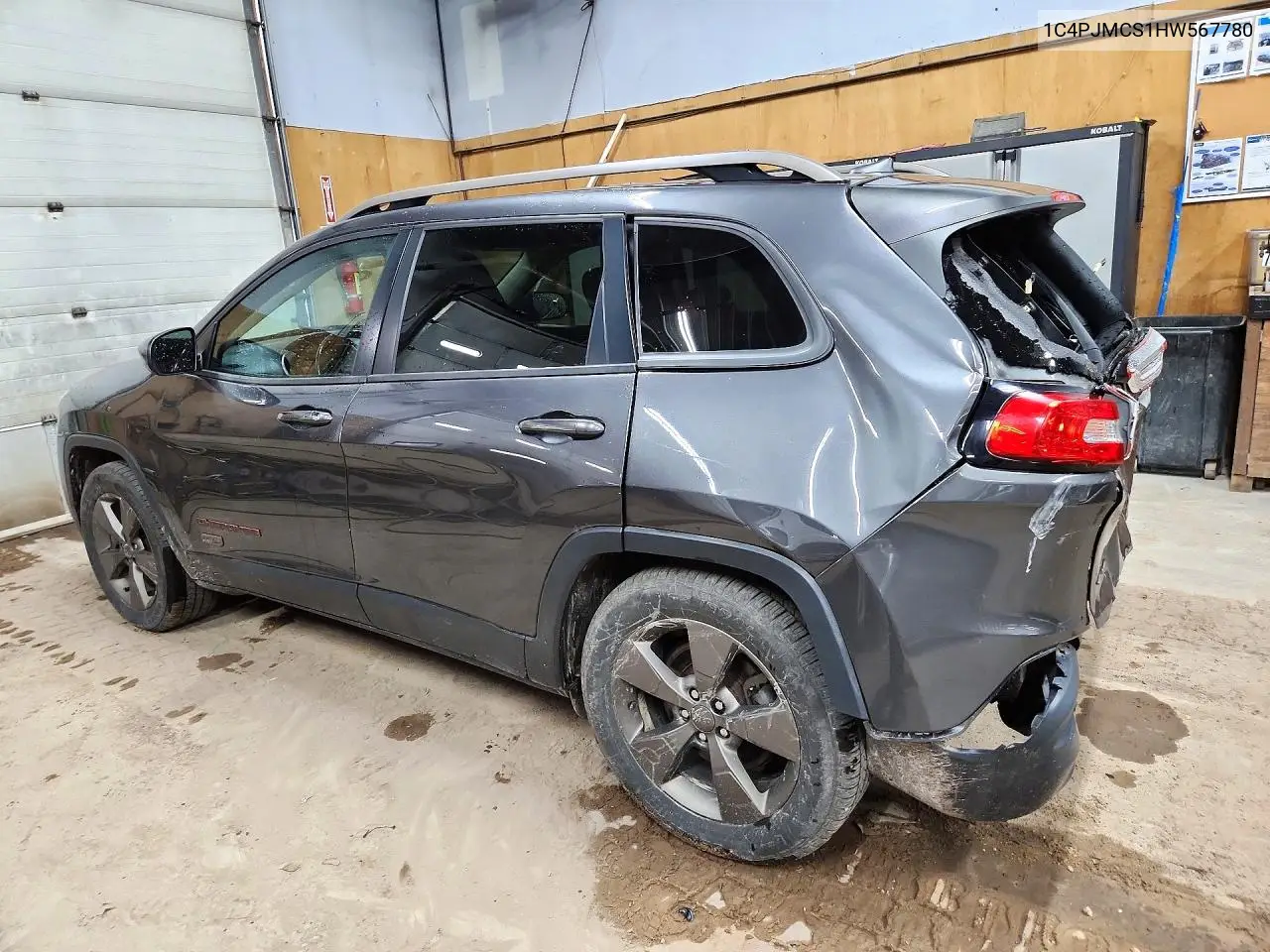 2017 JEEP CHEROKEE VIN 1C4PJMCS1HW567780 — фото 2
