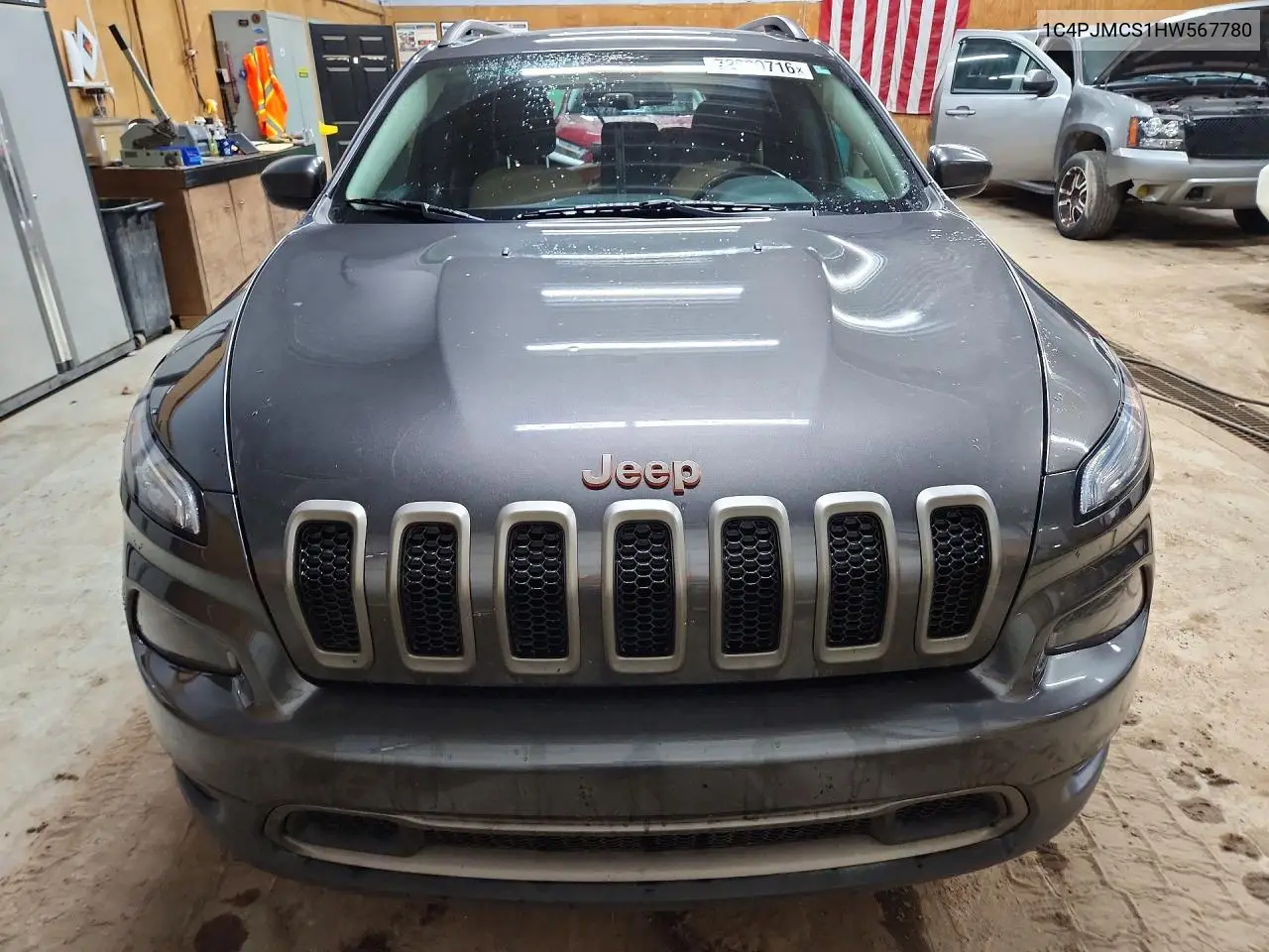 2017 JEEP CHEROKEE VIN 1C4PJMCS1HW567780 — фото 5