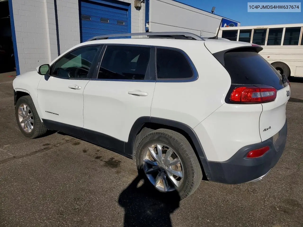 2017 JEEP CHEROKEE VIN 1C4PJMDS4HW637674 — фото 2