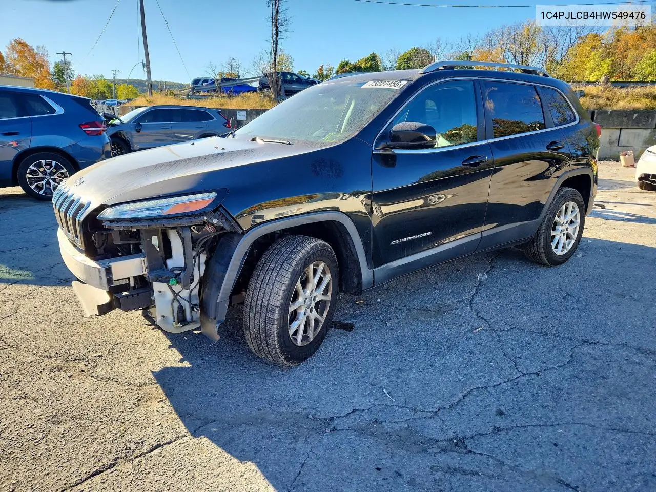 JEEP CHEROKEE 2017, VIN 1C4PJLCB4HW549476
