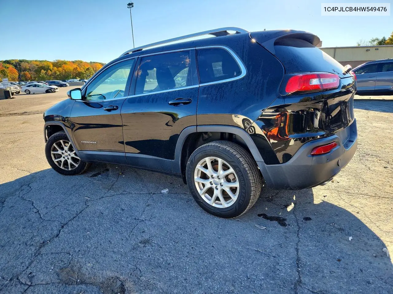 2017 JEEP CHEROKEE VIN 1C4PJLCB4HW549476 — фото 2