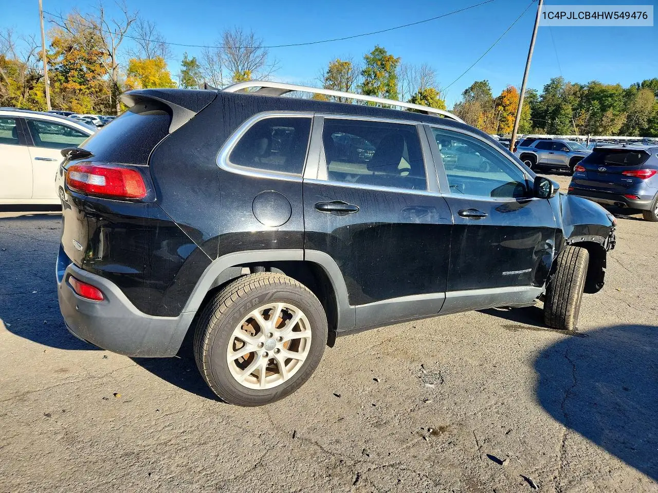2017 JEEP CHEROKEE VIN 1C4PJLCB4HW549476 — фото 3