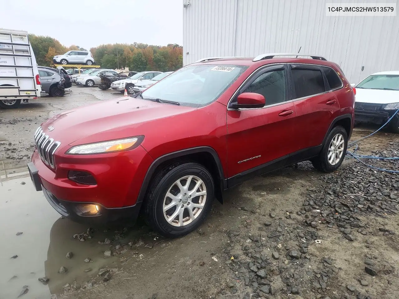 JEEP CHEROKEE 2017, VIN 1C4PJMCS2HW513579