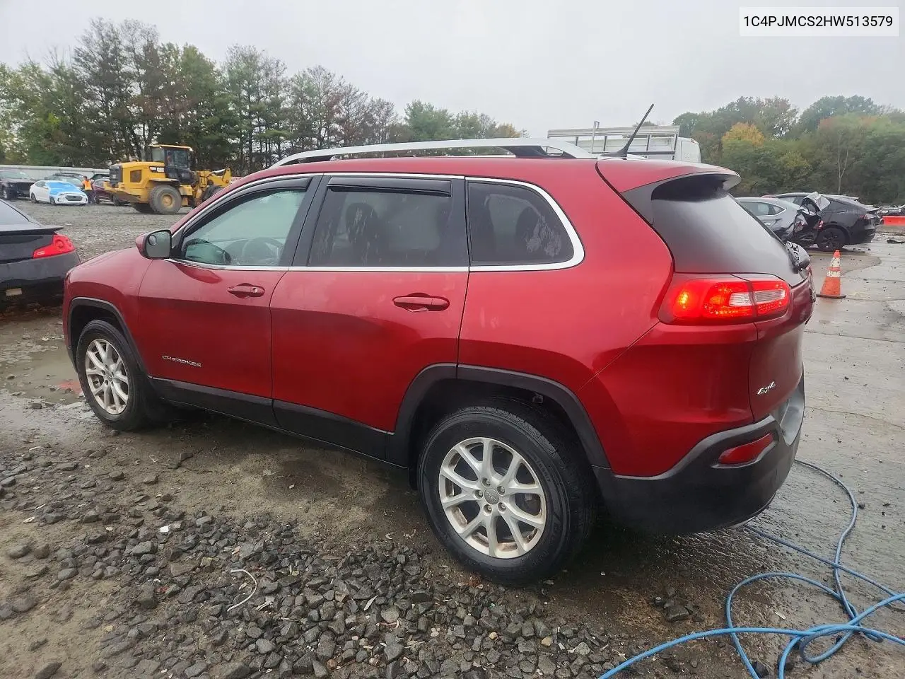 2017 JEEP CHEROKEE VIN 1C4PJMCS2HW513579 — фото 2
