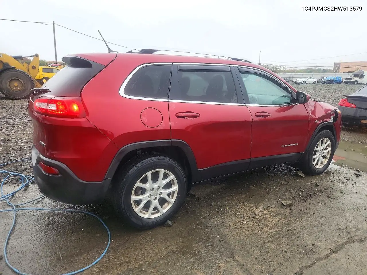 2017 JEEP CHEROKEE VIN 1C4PJMCS2HW513579 — фото 3