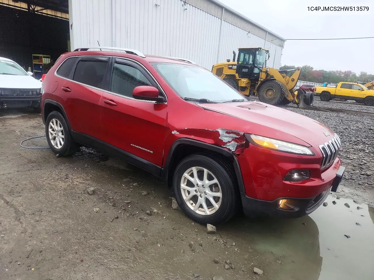 2017 JEEP CHEROKEE VIN 1C4PJMCS2HW513579 — фото 4