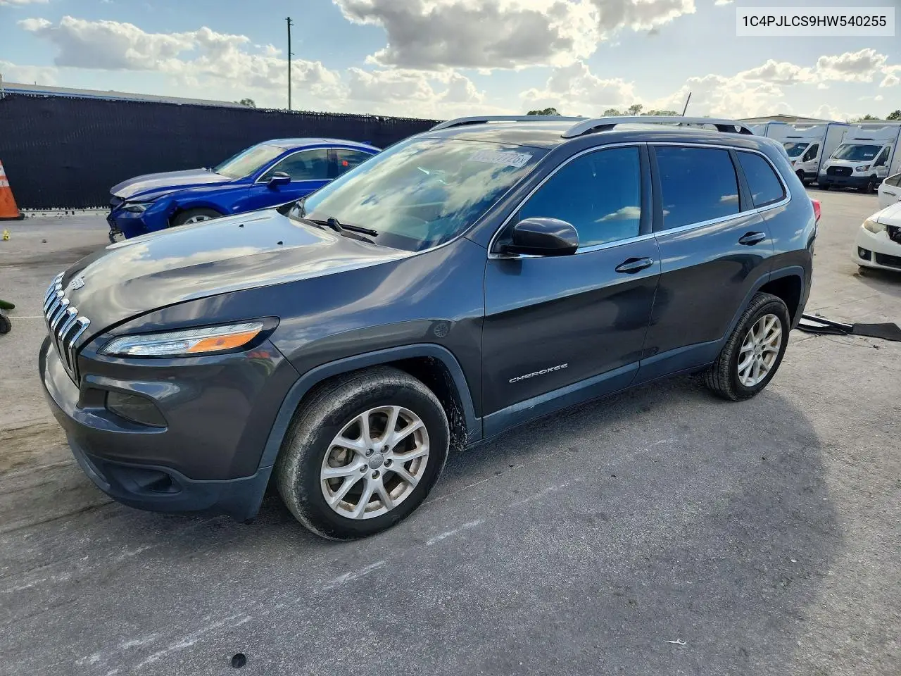 JEEP CHEROKEE 2017, VIN 1C4PJLCS9HW540255