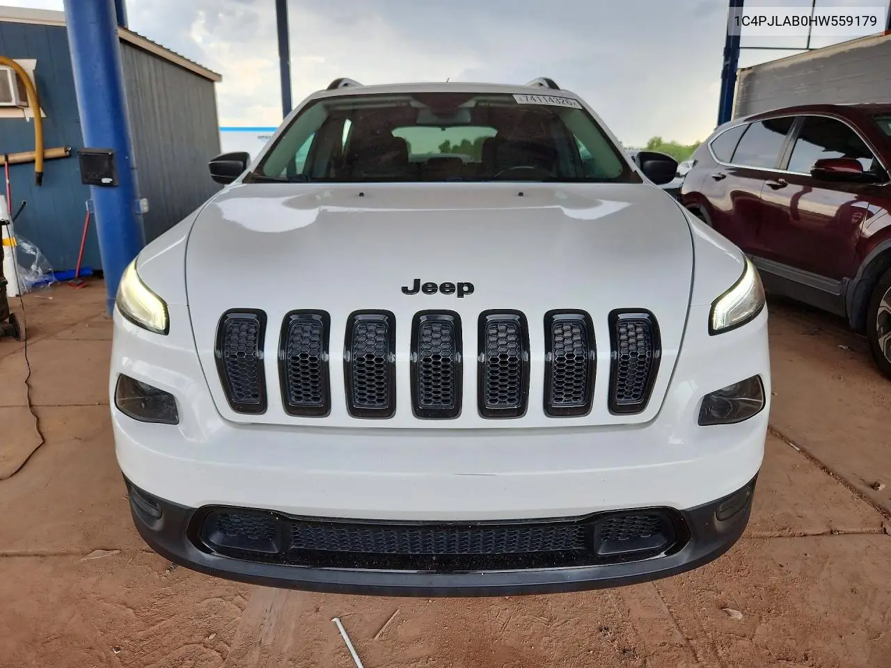 2017 JEEP CHEROKEE VIN 1C4PJLAB0HW559179 — фото 5