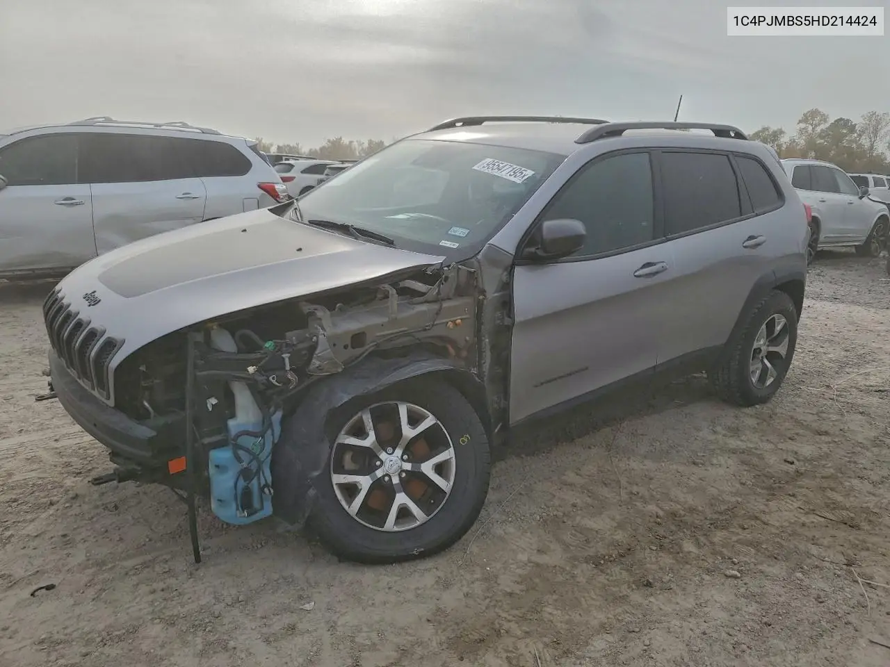 JEEP CHEROKEE 2017, VIN 1C4PJMBS5HD214424
