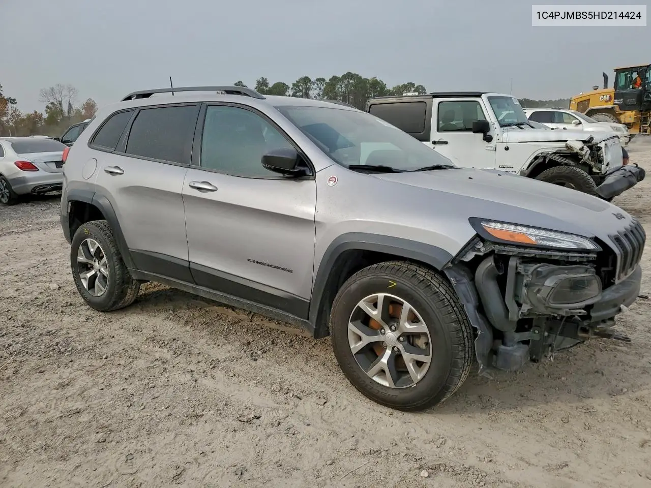 2017 JEEP CHEROKEE VIN 1C4PJMBS5HD214424 — фото 4