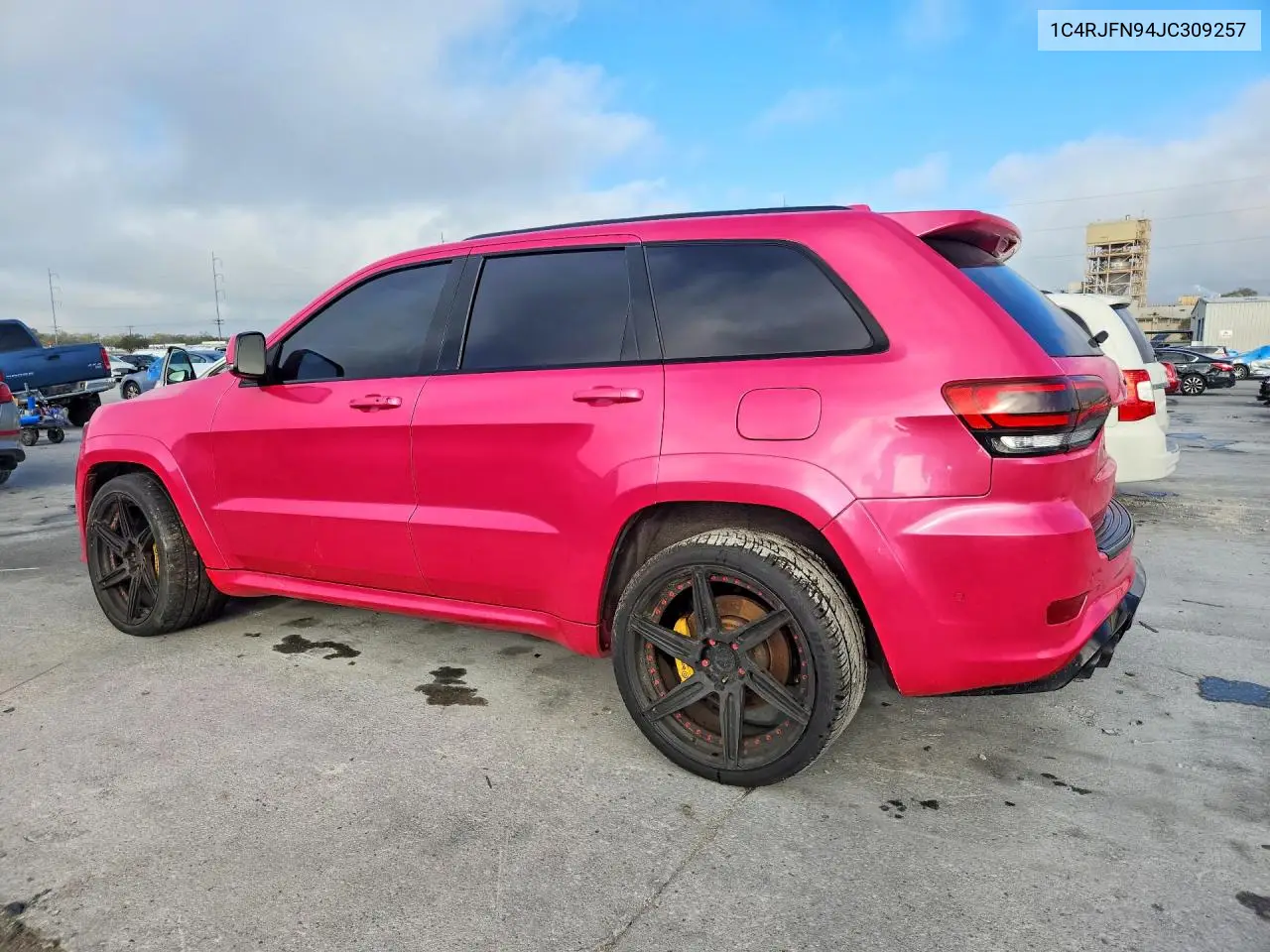 2018 JEEP GRAND CHEROKEE VIN 1C4RJFN93JC432418 — фото 2