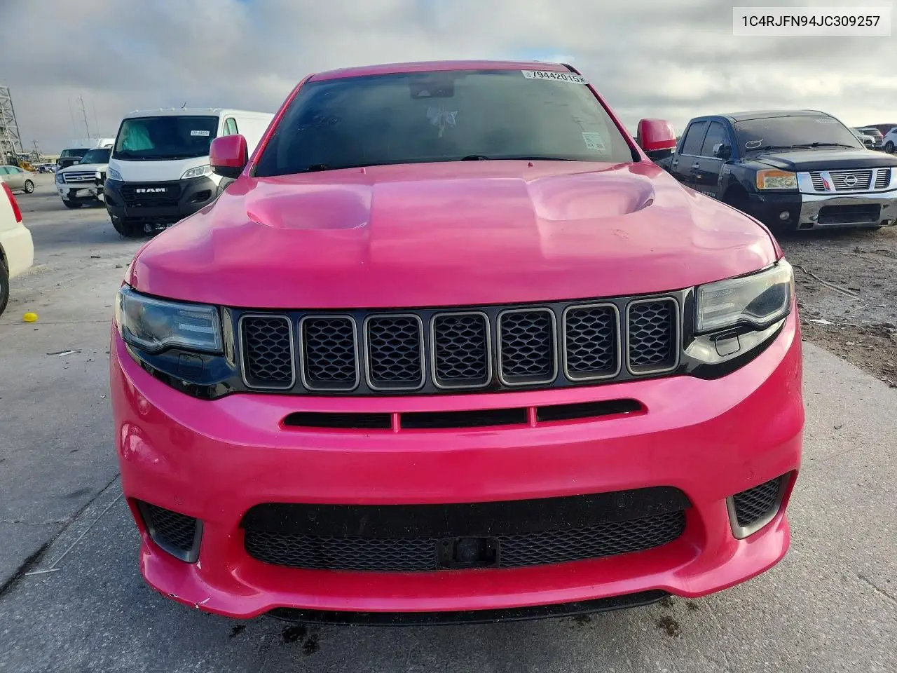 2018 JEEP GRAND CHEROKEE VIN 1C4RJFN93JC432418 — фото 5