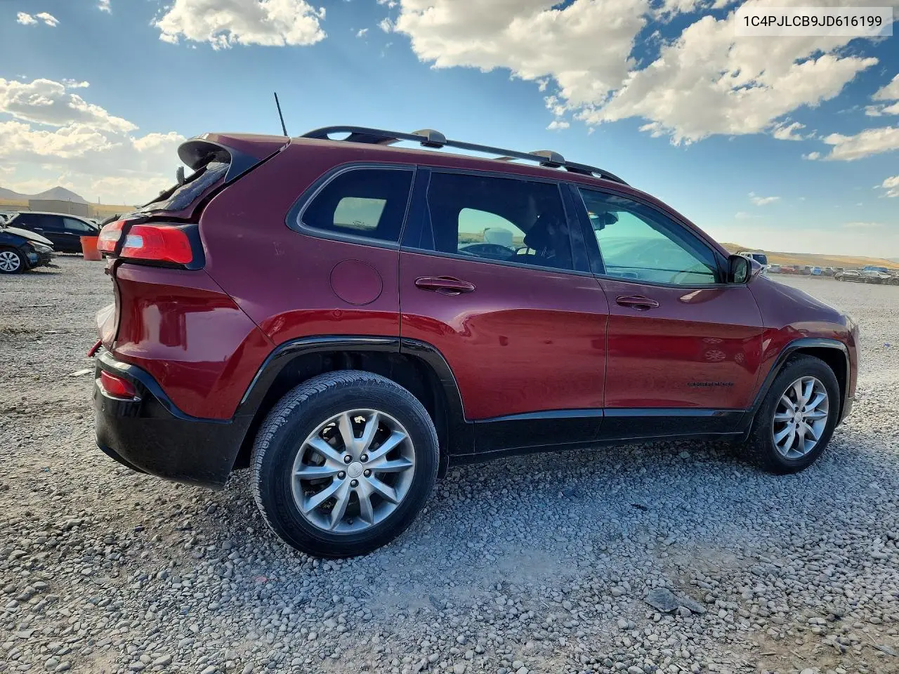 2018 JEEP CHEROKEE VIN 1C4PJLCB9JD616199 — фото 3