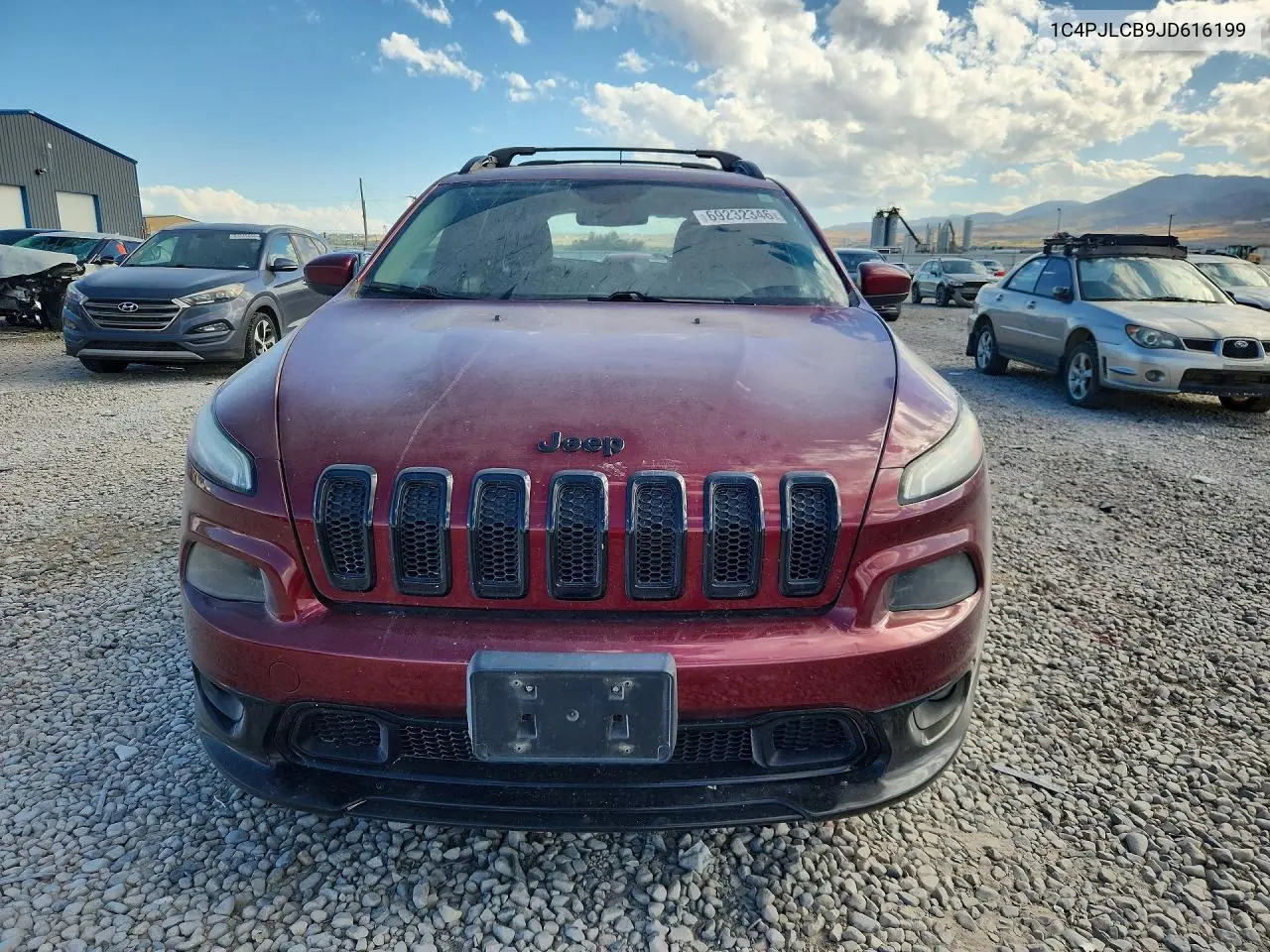 2018 JEEP CHEROKEE VIN 1C4PJLCB9JD616199 — фото 5