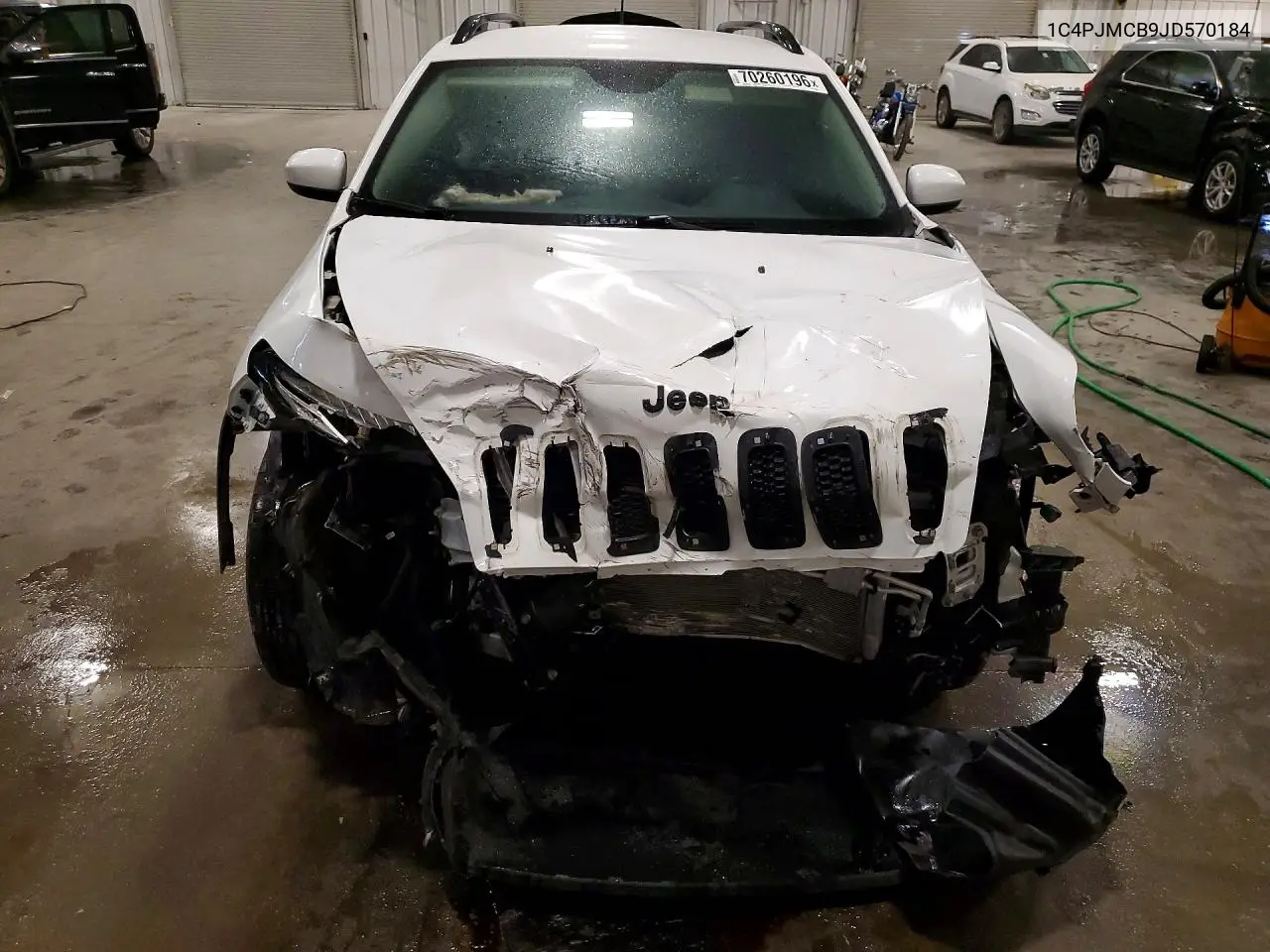2018 JEEP CHEROKEE VIN 1C4PJMCB9JD570184 — фото 5