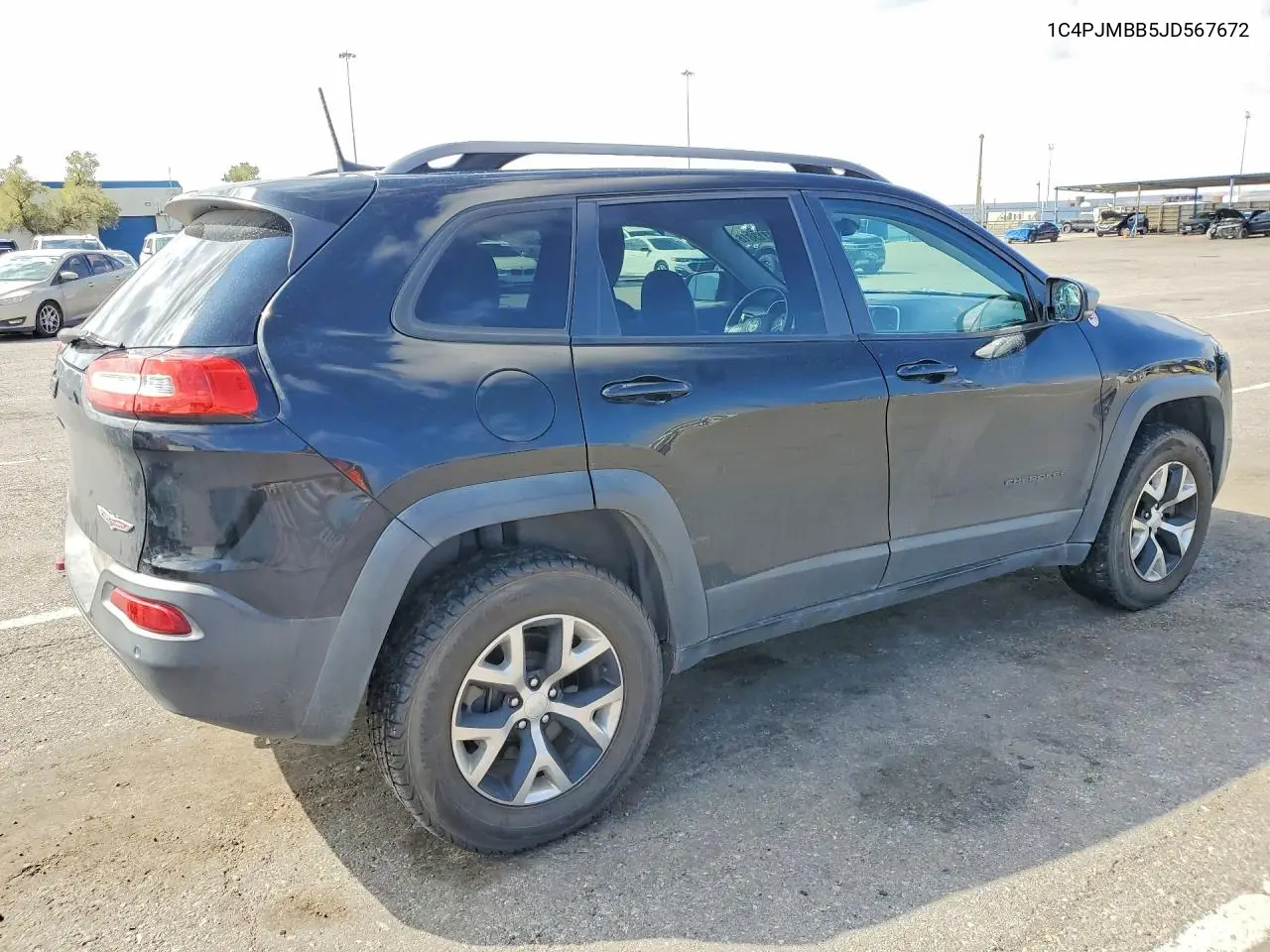2018 JEEP CHEROKEE VIN 1C4PJMBB5JD567672 — фото 3