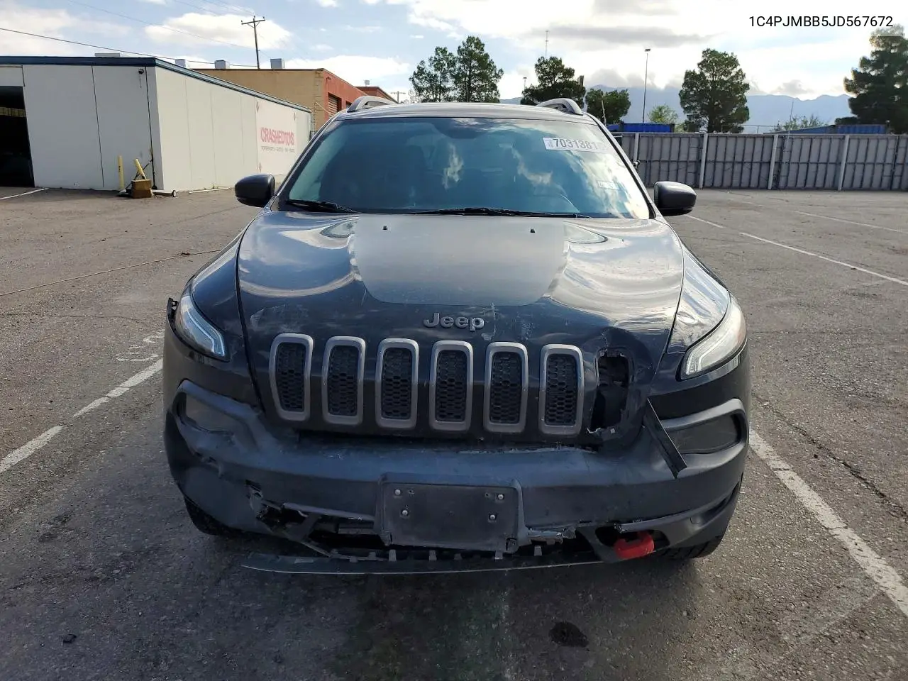 2018 JEEP CHEROKEE VIN 1C4PJMBB5JD567672 — фото 5