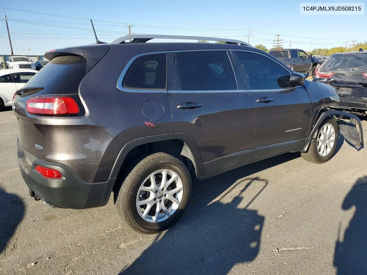2018 JEEP CHEROKEE VIN 1C4PJMLX9JD508215 — фото 3