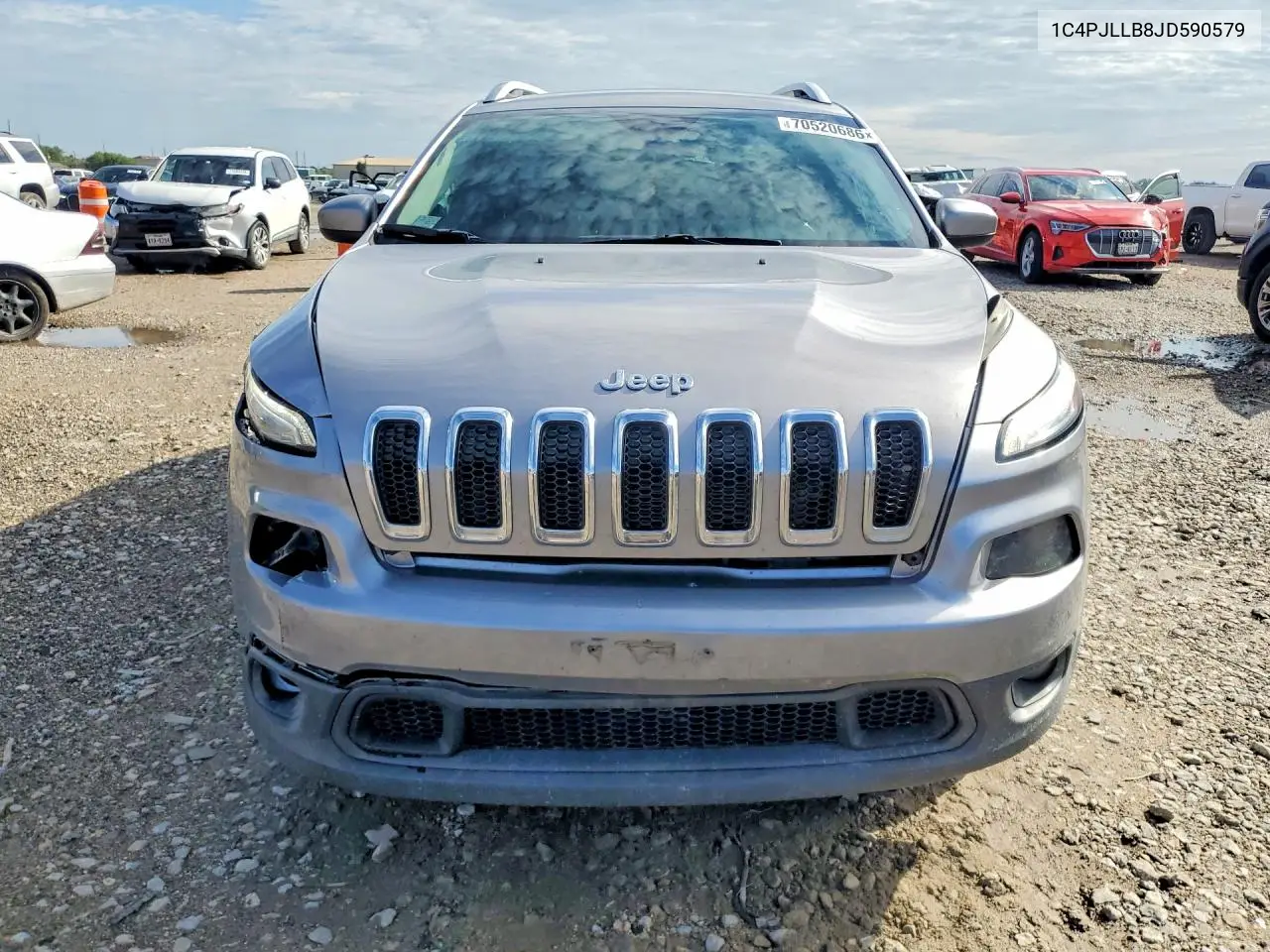 2018 JEEP CHEROKEE VIN 1C4PJLLB8JD590579 — фото 5