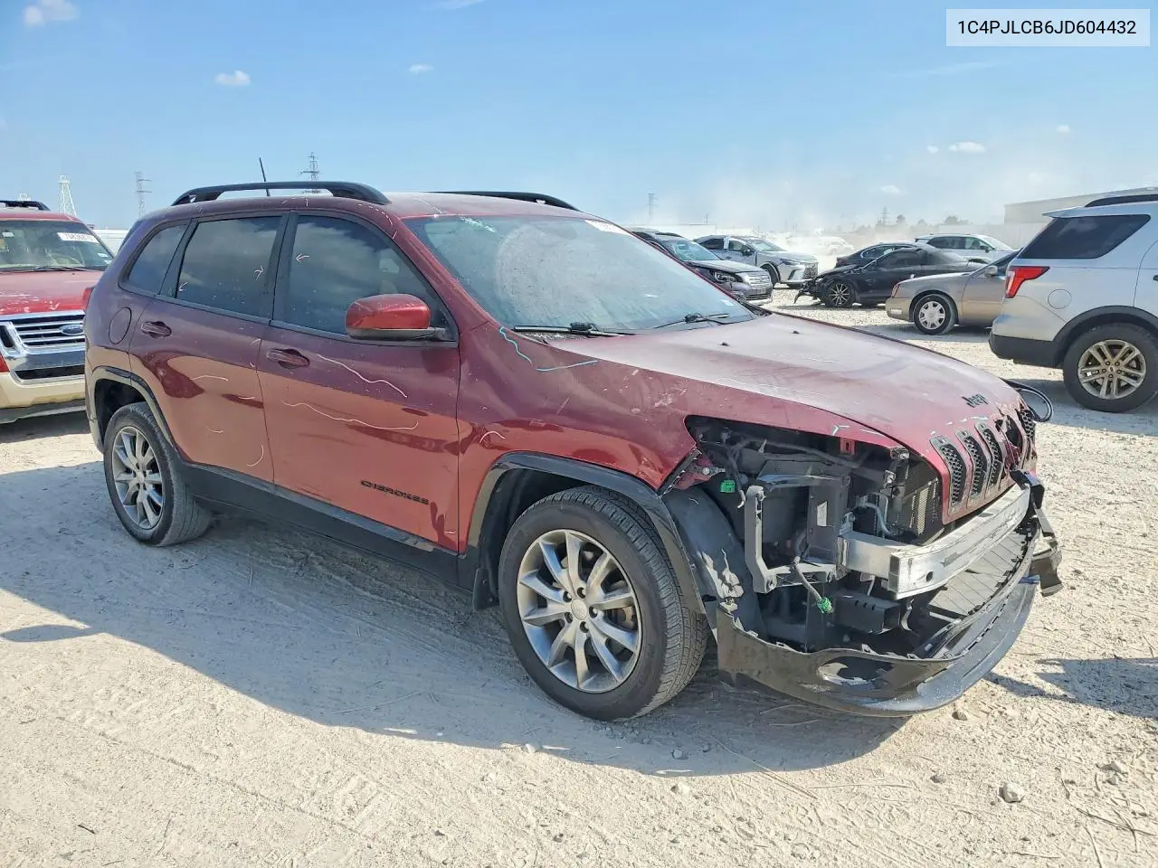 2018 JEEP CHEROKEE VIN 1C4PJLCB6JD604432 — фото 4