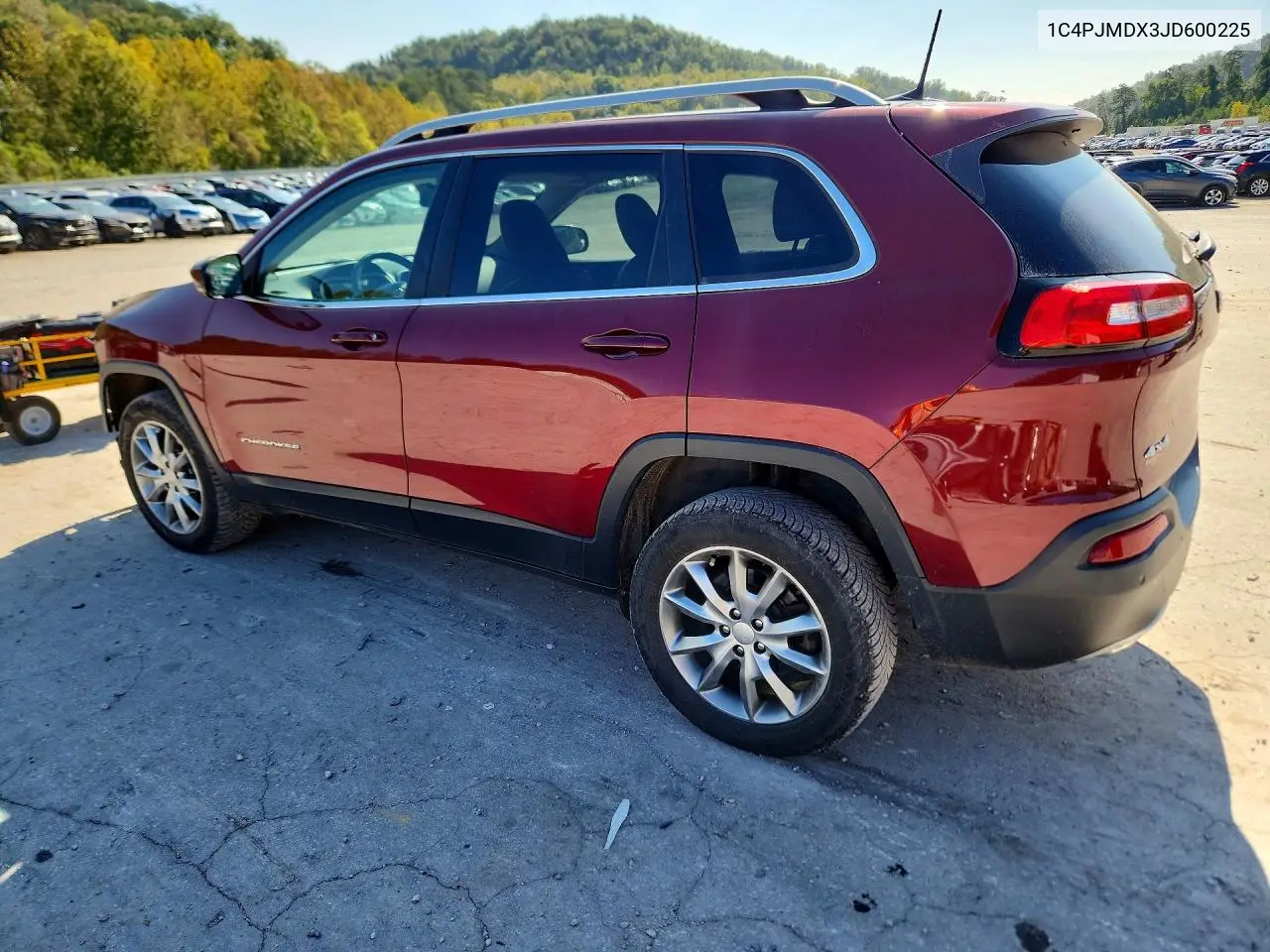 2018 JEEP CHEROKEE VIN 1C4PJMDX3JD600225 — фото 2