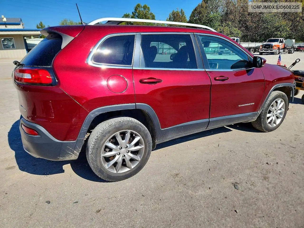 2018 JEEP CHEROKEE VIN 1C4PJMDX3JD600225 — фото 3