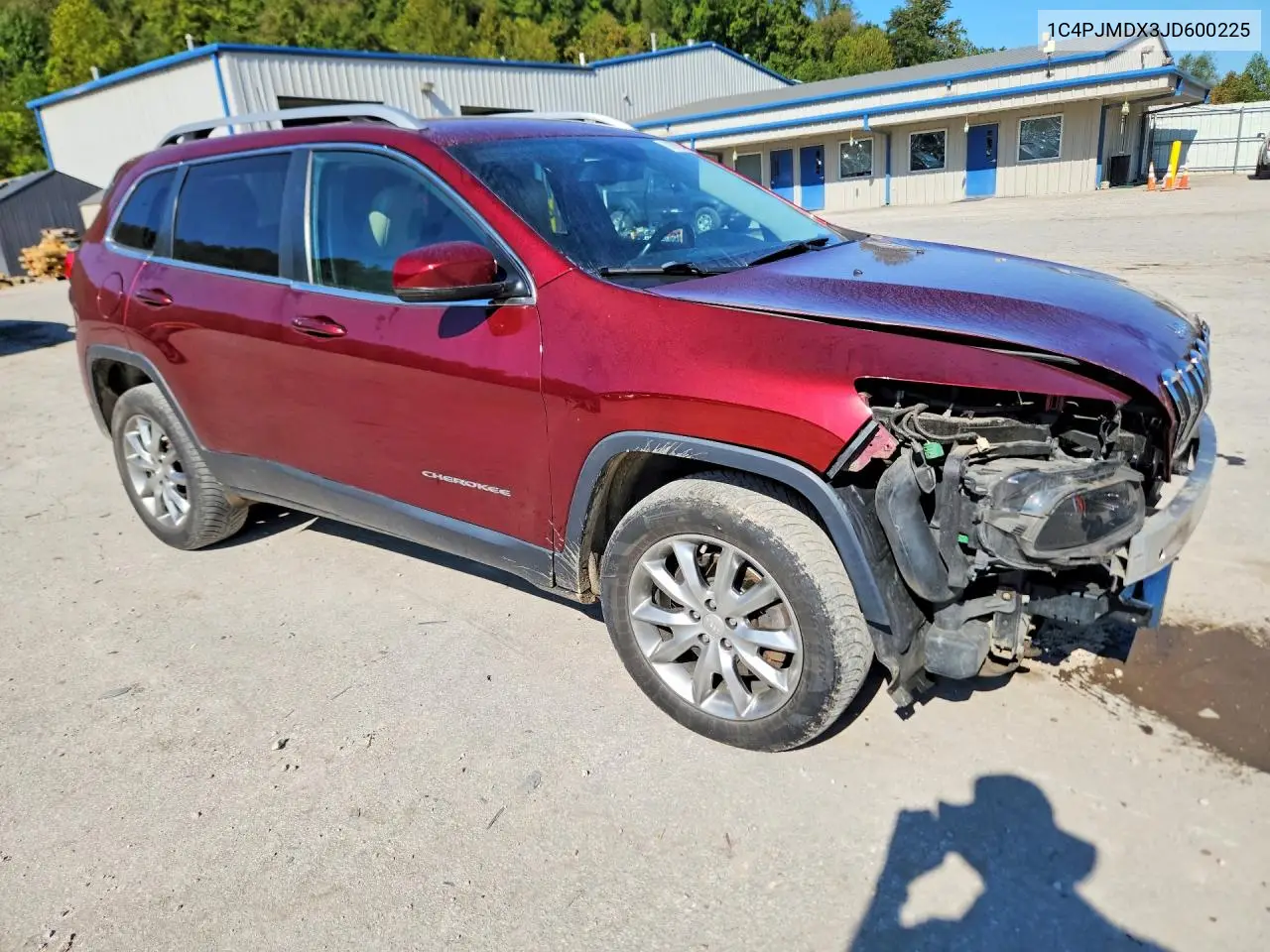 2018 JEEP CHEROKEE VIN 1C4PJMDX3JD600225 — фото 4