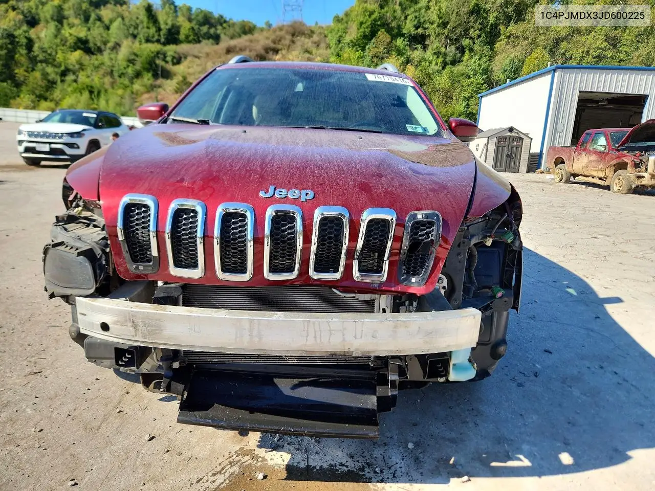 2018 JEEP CHEROKEE VIN 1C4PJMDX3JD600225 — фото 5