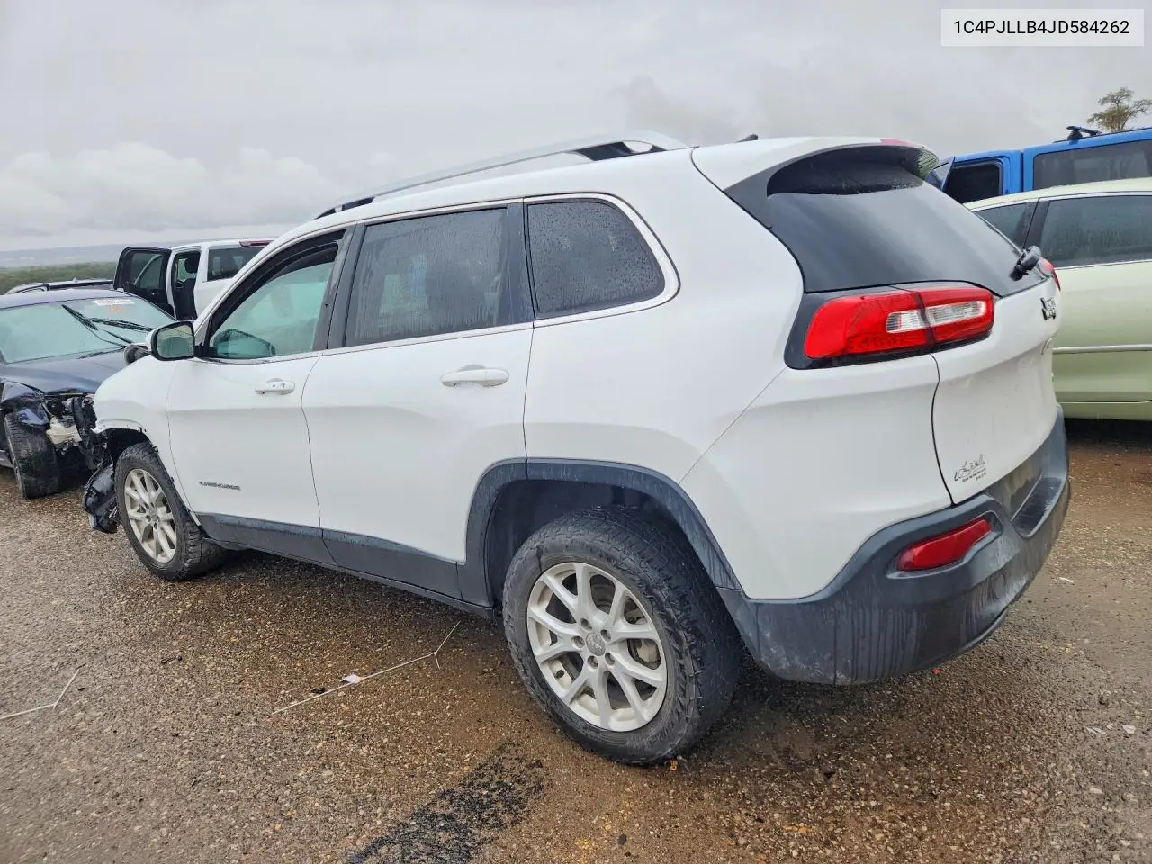 2018 JEEP CHEROKEE VIN 1C4PJLLB4JD584262 — фото 2