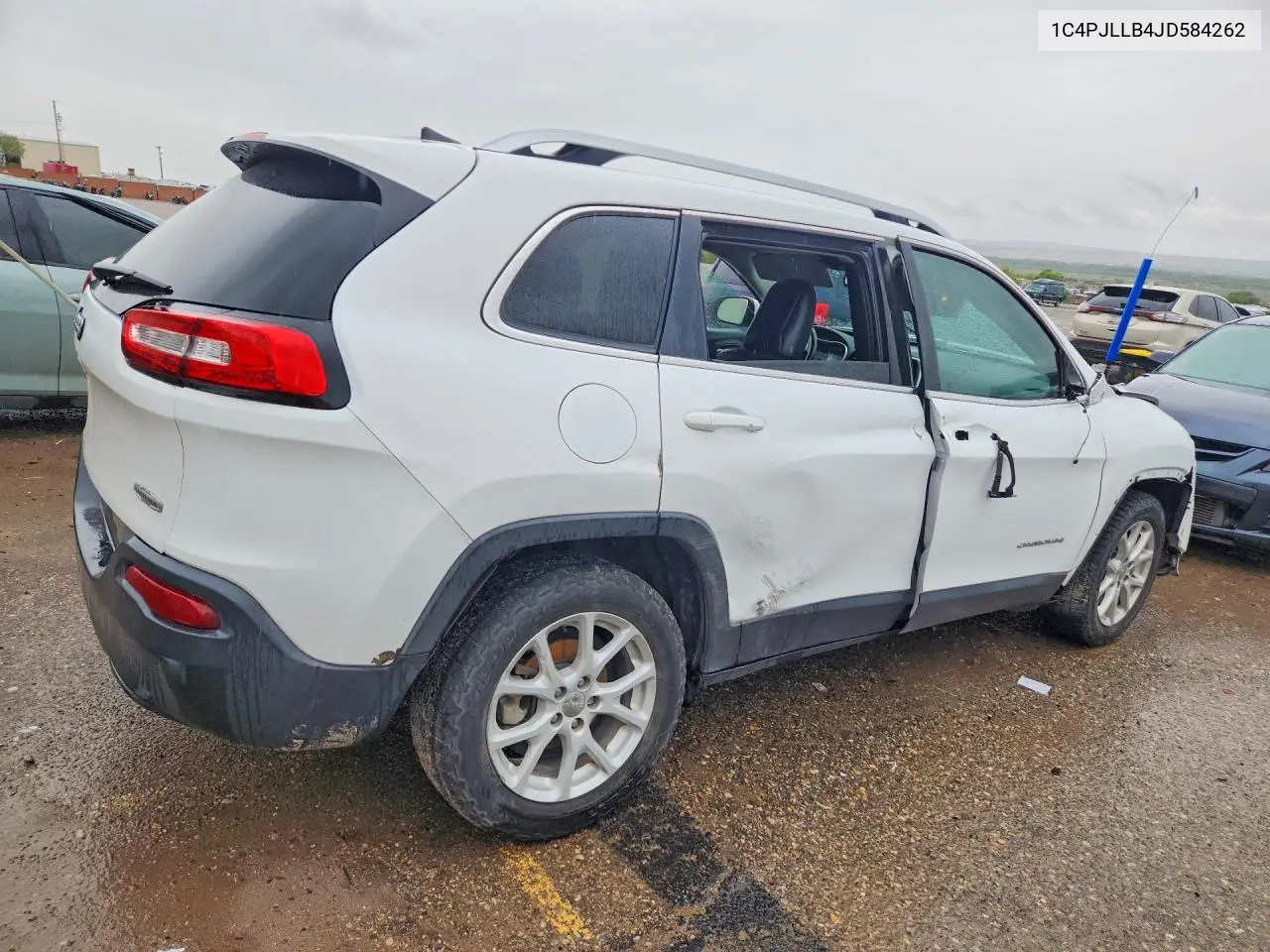 2018 JEEP CHEROKEE VIN 1C4PJLLB4JD584262 — фото 3