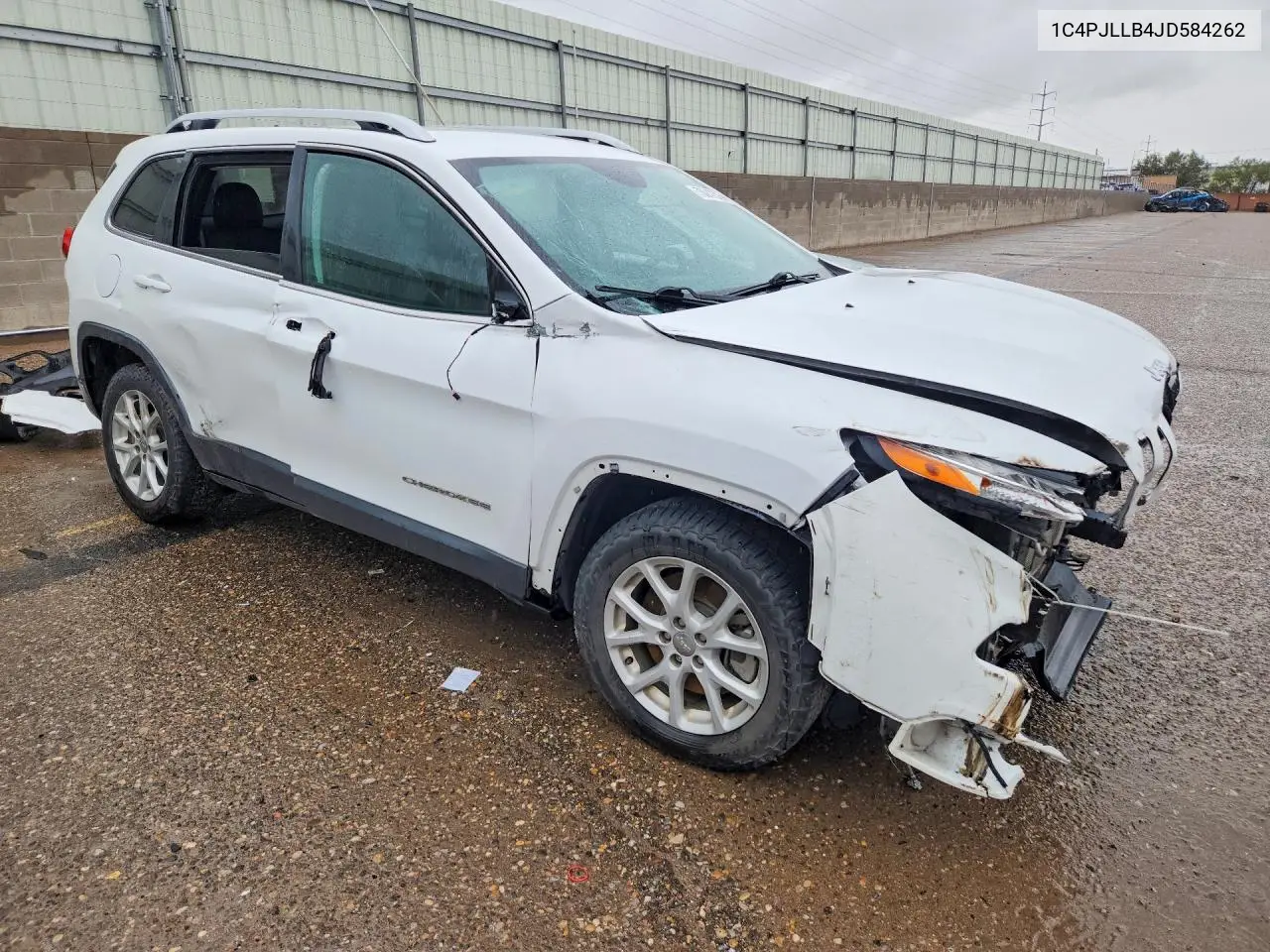 2018 JEEP CHEROKEE VIN 1C4PJLLB4JD584262 — фото 4